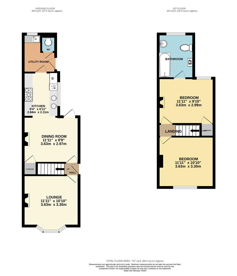 Floorplan for Percy Road, Horsham